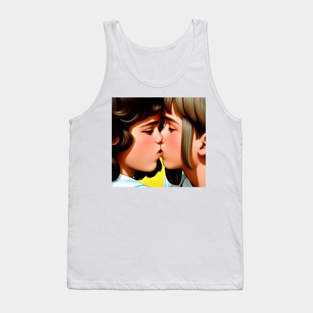 kissing girls Tank Top by jederanders